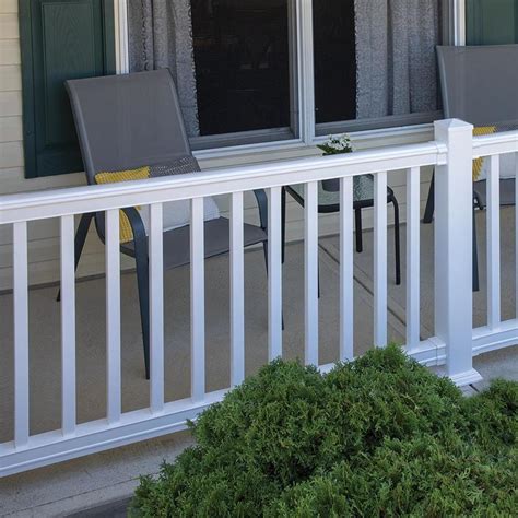 home depot pvc railing